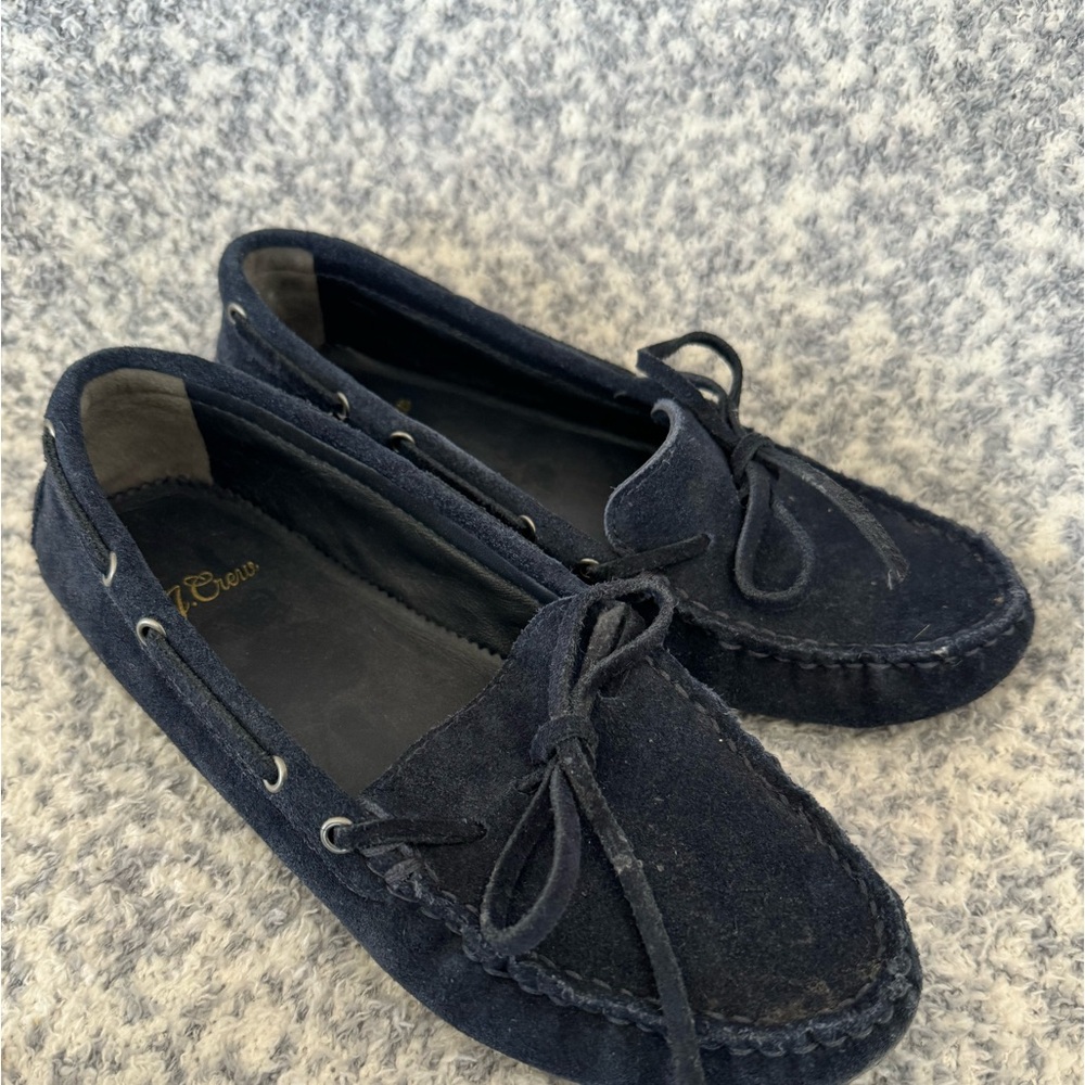 J.Crew Suede Driving Moccasin Loafer